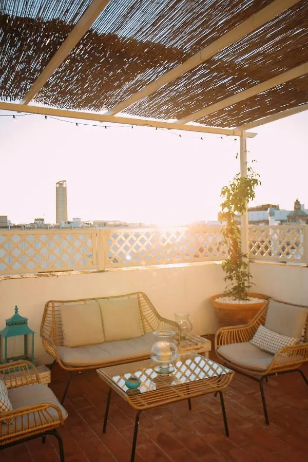 Ático con terraza en el centro de Sevilla España
